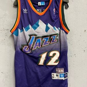 Adidas Jazz Basketball Jersey - John Stockton